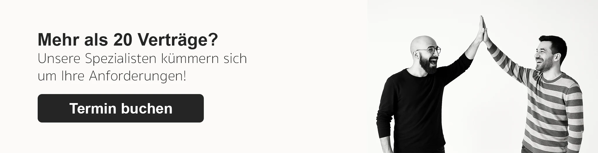 Termin buchen Geschäftskunden